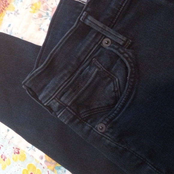 AGOLDE black distressed skinny jeans - Picture 5 of 13
